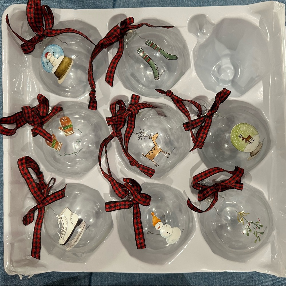 Rae Dunn Christmas Ornaments